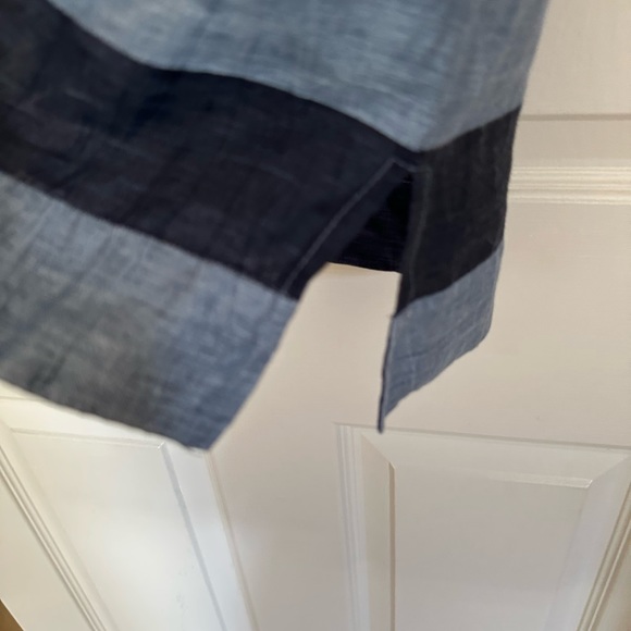 NWOT Nuthatch classic with a twist front placket striped linen dress - Picture 5 of 8